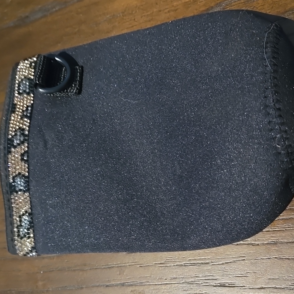 cup holder animal print sequin